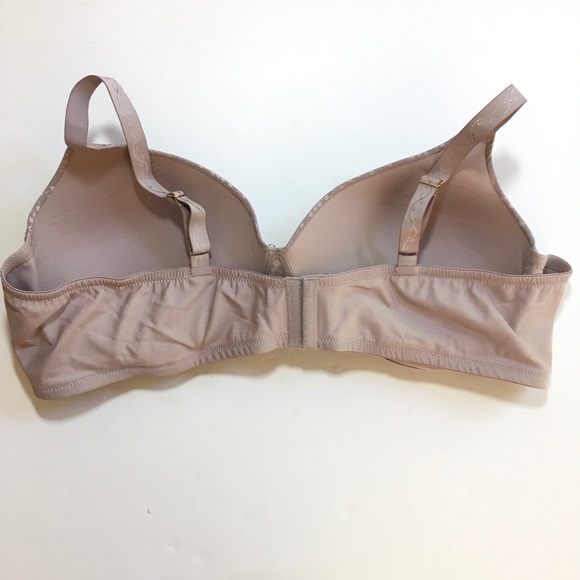 Glamorise 58A The Perfect A Bra Wireless Taupe New - Picture 4 of 6